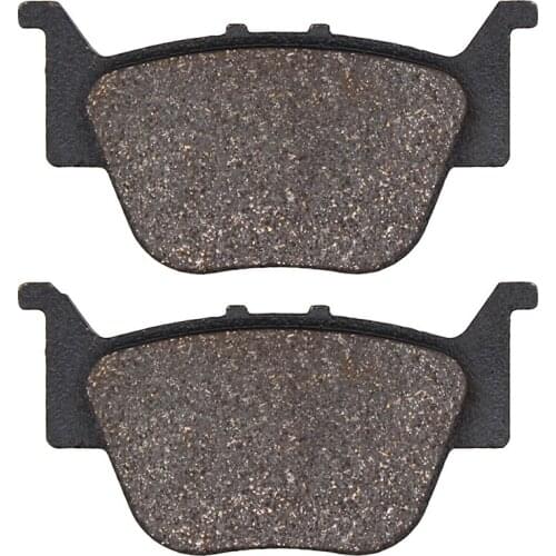 CYLETO Motorcycle Rear Brake Pads For HONDA TRX420 2009-2014 Fourtrax Rancher TRX 420 2014 2015 TRX450 TRX 450 TRX450R 2004-2014