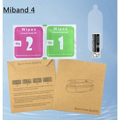 For Xiaomi Mi Band 4 5 Screen Protector HD Ultra-Thin Anti-Scratch Soft Miband 4 5 Screen Protectors Film Not Tempered Glass