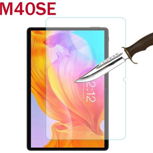 1 Pack 9H tempered glass screen protector for Teclast M40SE 10.1'' tablet protective films