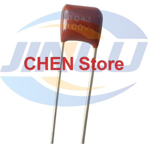 10PCS CBB 5mm Metal film capacitor CAP 100V 63V 103 223 473 104 154 224 474 10NF 22NF 47NF 100NF 0.15UF 220NF 0.47UF 1UF
