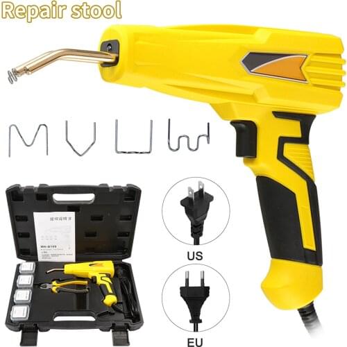 100W Car Hot Stapler Machine Bumper Repairing Welding Flat Outside Corner Inside Wave Staples Repair Tools