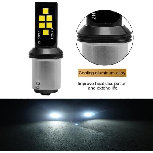 1156 1157 7440 P21w Brake Lights Reverse Lights Strobe Light Car Styling Auto Accessories Turn Signal Bulbs License Plate Lights