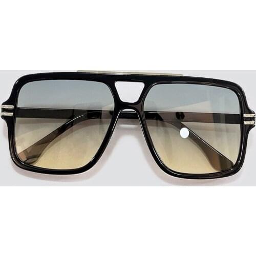 2021 Classic Vintage Sunglasses Women Oversized Square Sunglasses Women Men Retro Black Luxury Sun Glasses Goggle Oculos UV400