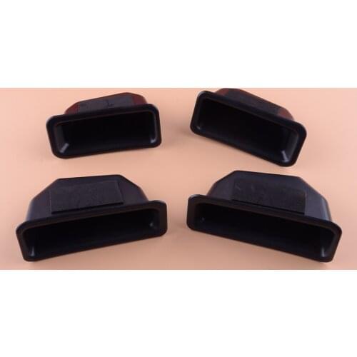 4pcs/Set Front & Rear Door Handle Armrest Storage Box Container Holder Bin Tray Fit for Ford Explorer 2019 2018 2017 2016