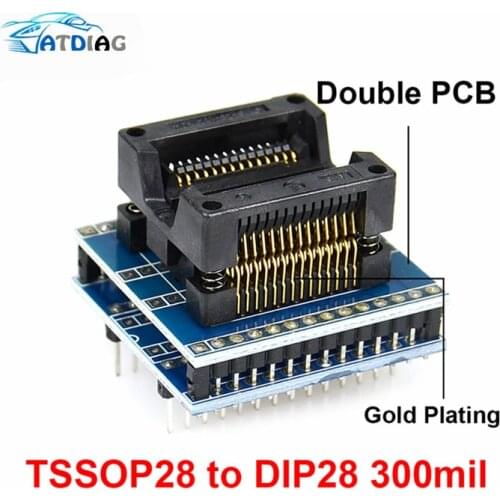 AdapterTSSOP28 SSOP28 SOP28-DIP28 adapter SOP20 SOP16 SOP8 150mil 200mil to DIP8 adapter compatible tssop20 ssop20 tssop8 socket