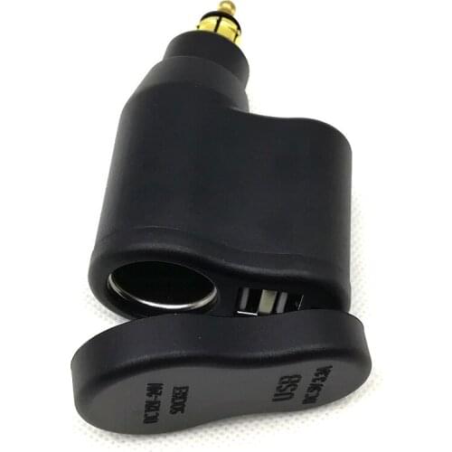 For BMW R1200GS R1250GS F850gs F750GS F800GS F650GS/700GS Motorcycle Power Adapter Dual USB Charger Cigarette lighter Waterproof