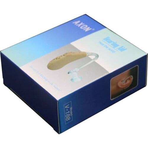 AXON V-188 Rechargeable Digital Hearing Aid Aids Sound Voice Amplifier Enhancement for the Elderly Loss Resound Ear Care Device