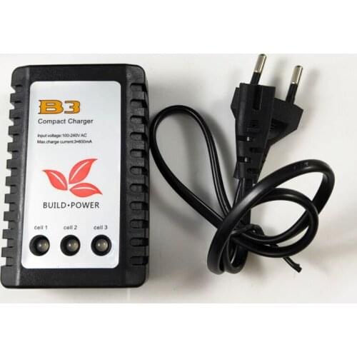 B3AC Compact Charger Pro Lipo Battery Adapter 2S 3S 7.4V 11.1V Professional Balance Charger + EU US Power Supply