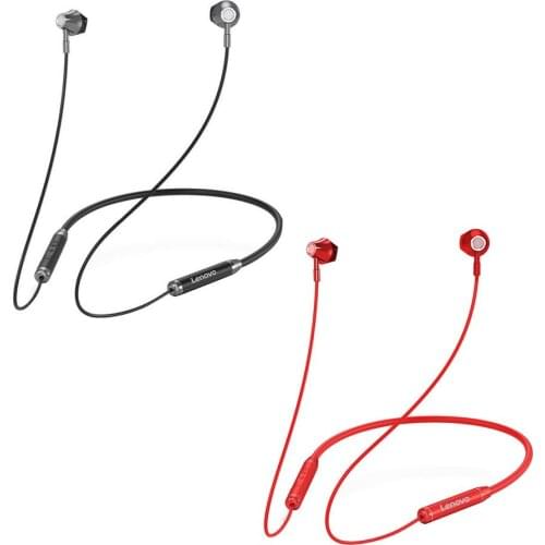ForLenovo HE06 Hanging Neck Headset ForBluetooth-compatible High-definition Call Long-life Stereo Sound Subwoofer