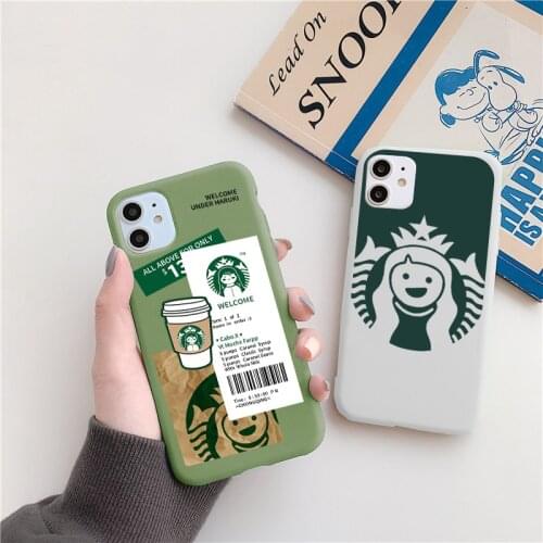 Coffee Goddess Logo Phone Case For iPhone 12 Pro Max Fashion Funda For iPhone 11 Pro XS Max XR X 7 8 6 6S Plus 5 5S SE 2020 Capa