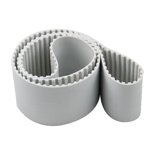 Strong steel core AT5(5mm pitch) connection jointed timing belt/ metal core closed loop belt