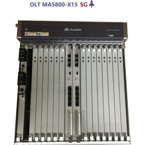 MA5800-X15 GPON EPON 10GOLT Optical Line Terminal 2*MPLA 2*PILA DC Power Support GPHF GPSF XEHD XGHD Service Board