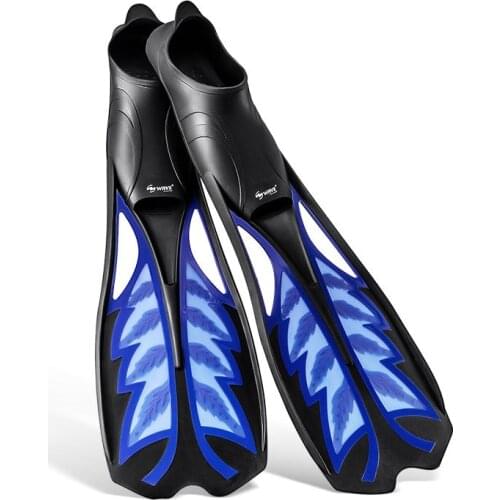 2021 NEW Colorful Diving Fins Snorkelling Swimming Duck Feet Fibble Water Sports Use Diving Equipment Swim Fins