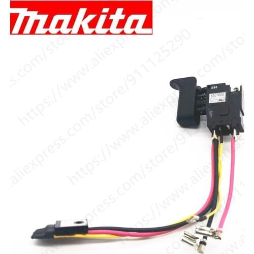 Switch trigger For Makita XRJ04 DJR186 JR186D 650760-0 6507600 Power Tool spare parts
