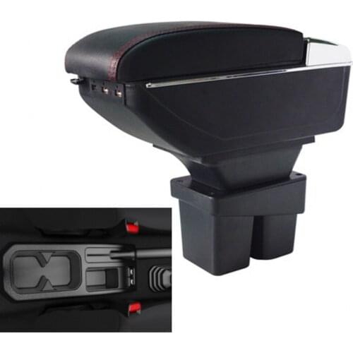 For Suzuki jimny armrest box USB Charging heighten Double layer central Store content cup holder ashtray accessories 2019