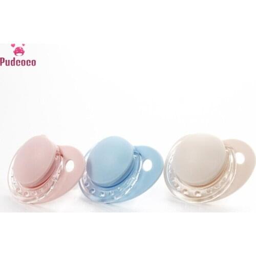 Pudcoco Newborn Kids Boys Girl Baby Pacifier Clips Holder Dummy Silicone Nipples Feeder Soother Flexible Orthodontic Pacifier