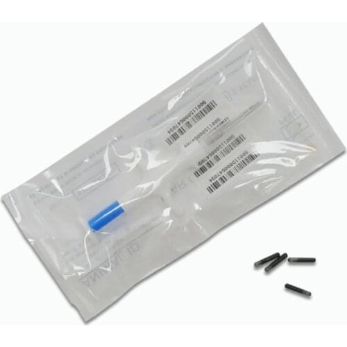 20x RFID injection syringe 1.4*8mm +10pcs puppy microchip pet id chip glass tags