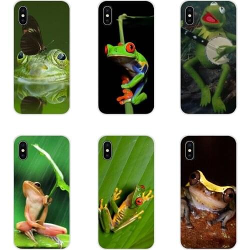 For HTC One U11 U12 X9 M7 M8 A9 M9 M10 E9 Plus Desire 630 530 626 628 816 820 830 Silicone Skin Cover Frogs A rainbow frog Green