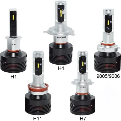Super Bright Car Headlights LED H1 H3 H4 H8/H11 9005 HB4/9006 72W 9200lm Auto Front Bulb Automobile Headlamp 6000K Car Lighting