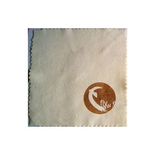 Chamois cleaning cloth for hair scissors or car