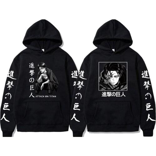 Anime Attack on Titan Final Season Heichov Hoodies Women Men Graphic Streetwear Oversize Hooded Winter Thin Fleece Warm Hoodies