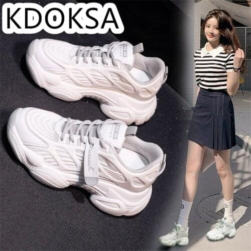 Womens new spring 2021 fashion casual sneaker women platform running shoes