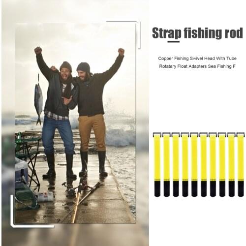 10x Fishing Rod Tie Holder Strap Suspenders Fastener Hook Cable Cord Ties Belts for Outdoor Fishing Portable Accessories