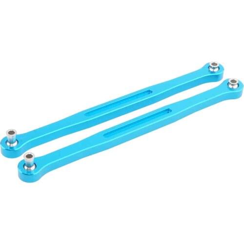 2pcs For X-Maxx Aluminum Toe links 173mm (158mm center to center) Upgrade Parts of 7748