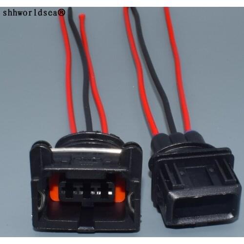 Shhworldsea 3 Pin 3.5 Car Power Timer Wire Female Male Connector Restrictor Sensor 282191-1 / 282729-1 1-962581-1 For Toyota