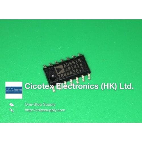 3pcs/lot AD8618ARZ SOIC14 IC OPAMP GP 24MHZ RRO 14SOIC