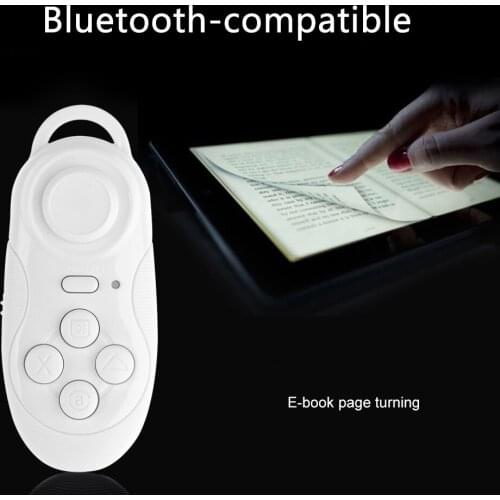 Remote Controller VR Game Pad Wireless Joypad Rechargeable Controller Selfie E-Book Game PPT for VR Headest PC Phone
