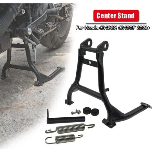 For 2021 HONDA CB400X CB400F Motorcycle Large Bracket Pillar Center Central Parking Stand Firm Holder Support Centerstand