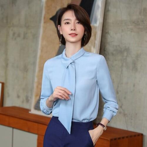 IZICFLY Blouses With Tie