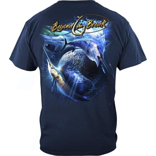 Fashion Fisherman Gift Sail Fish Baller Off Shore Fishing T-Shirt. Summer Cotton Short Sleeve O-Neck Mens T Shirt New S-3XL