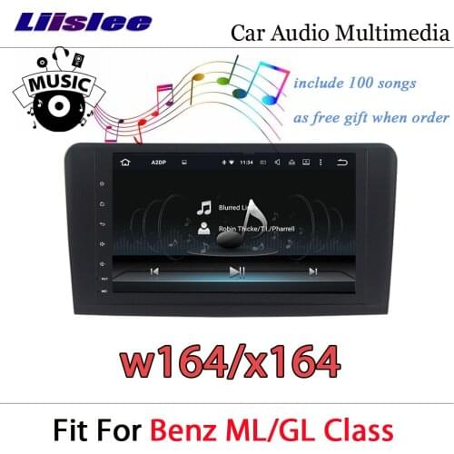 Android Multimedia For Mercedes Benz ML GL W164 ML350 ML500 GL320 X164 ML280 GL350 GL450 2005~2012 Radio Stereo GPS Navigation