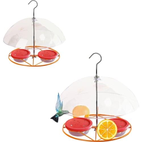 Hanging Wild Birds Oriole Food Feeders For Jelly Oranges Bluebirds Hummingbirds Hous Outdoor Garden Food Fruit Containers