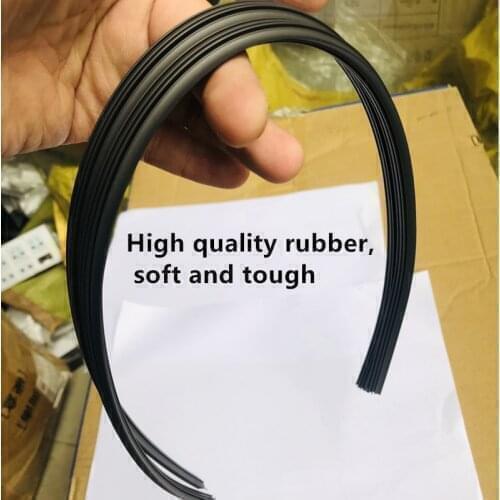 High Quality Rubber Car Wiper Blade refill Strips For Suzuki Jimny The Kizashi Grand Vitara SX4 VITARA Works Baleno Celeri