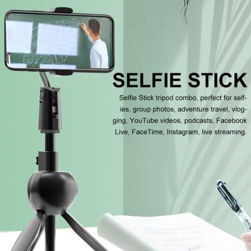 Portable Mini Bluetooth Selfie stick With Tripod Extendable Foldable Monopod for iphone 12 pro xiaomi Phone Holder