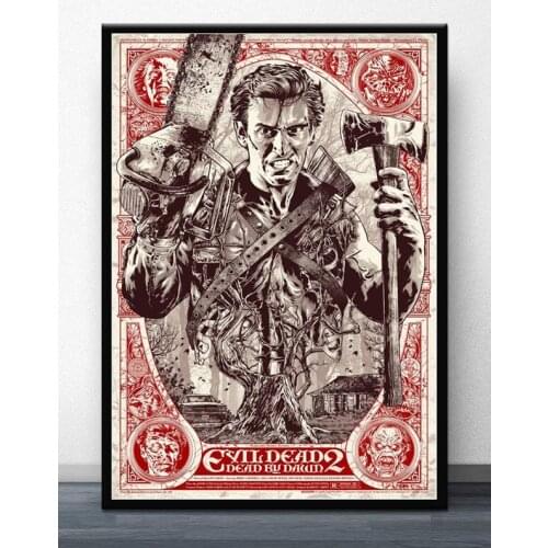 Terror Movie Posters And Prints Painting Calligraphy Pictures On The Wall Abstract Decorative Home Decor Cuadro Decorativo