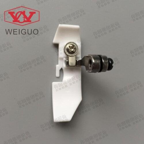 M700 Silver Arrow 747 three line overlock machine presser foot P152D three sewing foot pressure plastic bottom P152D-3