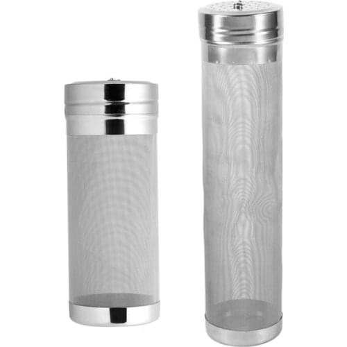 Stainless Steel Hop Mesh Filter Homebrew Mesh Beer Filter Strainer Dry Hopper for Home Brew Filter