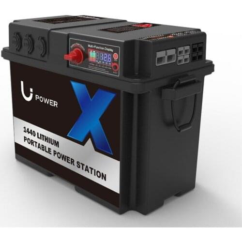 Built-in AC inverter 1000W portable power station for outdoor camping