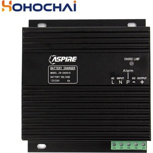 ASPIRE CH2804 4A CH2806 6A CH2810 10A and 30A Genset Parts 12V 24V Battery Charger for Diesel Generator Kit