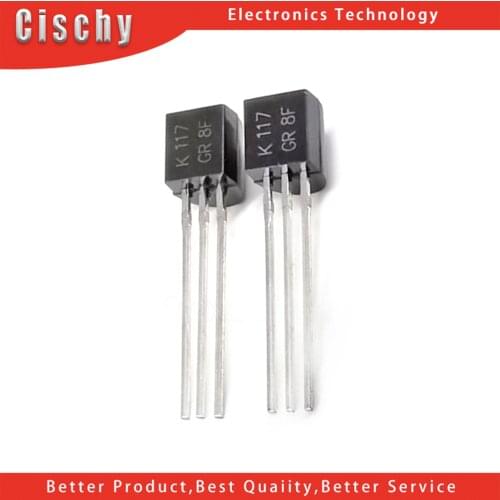 10PCS 2SK117-GR 2SK117GR K117 GR TO-92 NEW