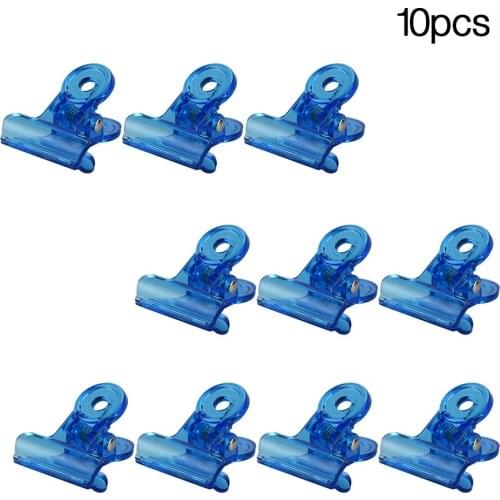 10pcs Multicolor Plastic False Fixed Clip Nail Accessories Finger Nail Extension Builder Clamp Manicure Pincer Tool Clips