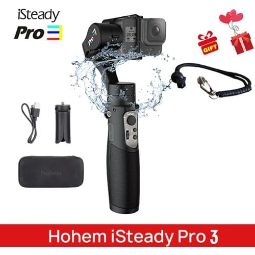 Hohem iSteady Pro 3 3-Axis Handheld Stabilizer Gimbal for DJI Osmo Action GoPro 7 6 XiaoYi 4K Sony RXO Camera PK G6 Evolution