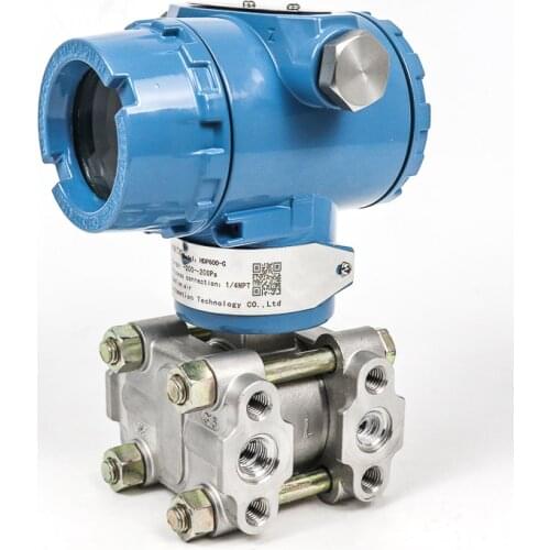 3051 differential pressure transmitter 4-20ma differential pressure sensor smart for gas air oil