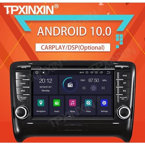 4+64G For AUDI TT 2006-2012 Android10.0 Car Stereo Tape Recorder Multimedia video player GPS Navigation HeadUnit