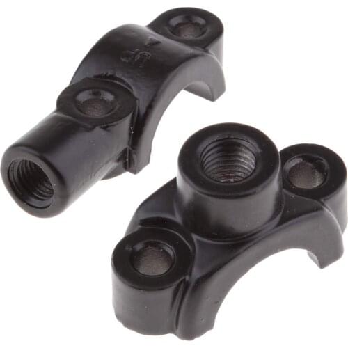 2 Pieces Rearview Mirror Holders,Universal Motorcycle Rearview Mirror Adapters Holder Mounting Clamp7/8