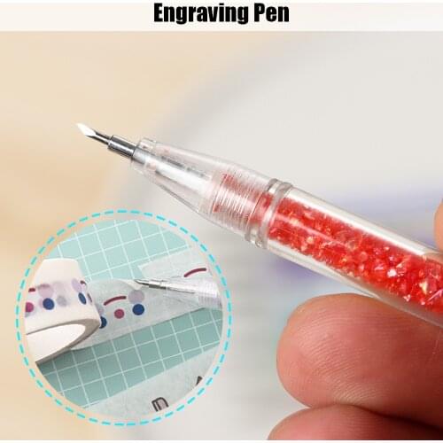 Engraving Knife Paper Cutter Scrapbooking Hand Account Special Utility Knife Creative Carving Pen Knife Paper Cutting Tools